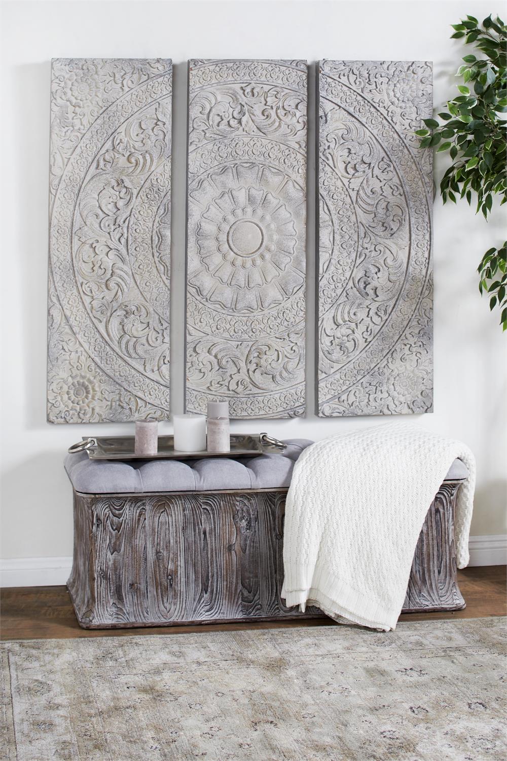 Placa tallada 3 cuerpos