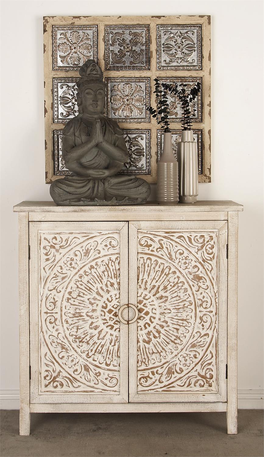 Aparador Mandala blanco