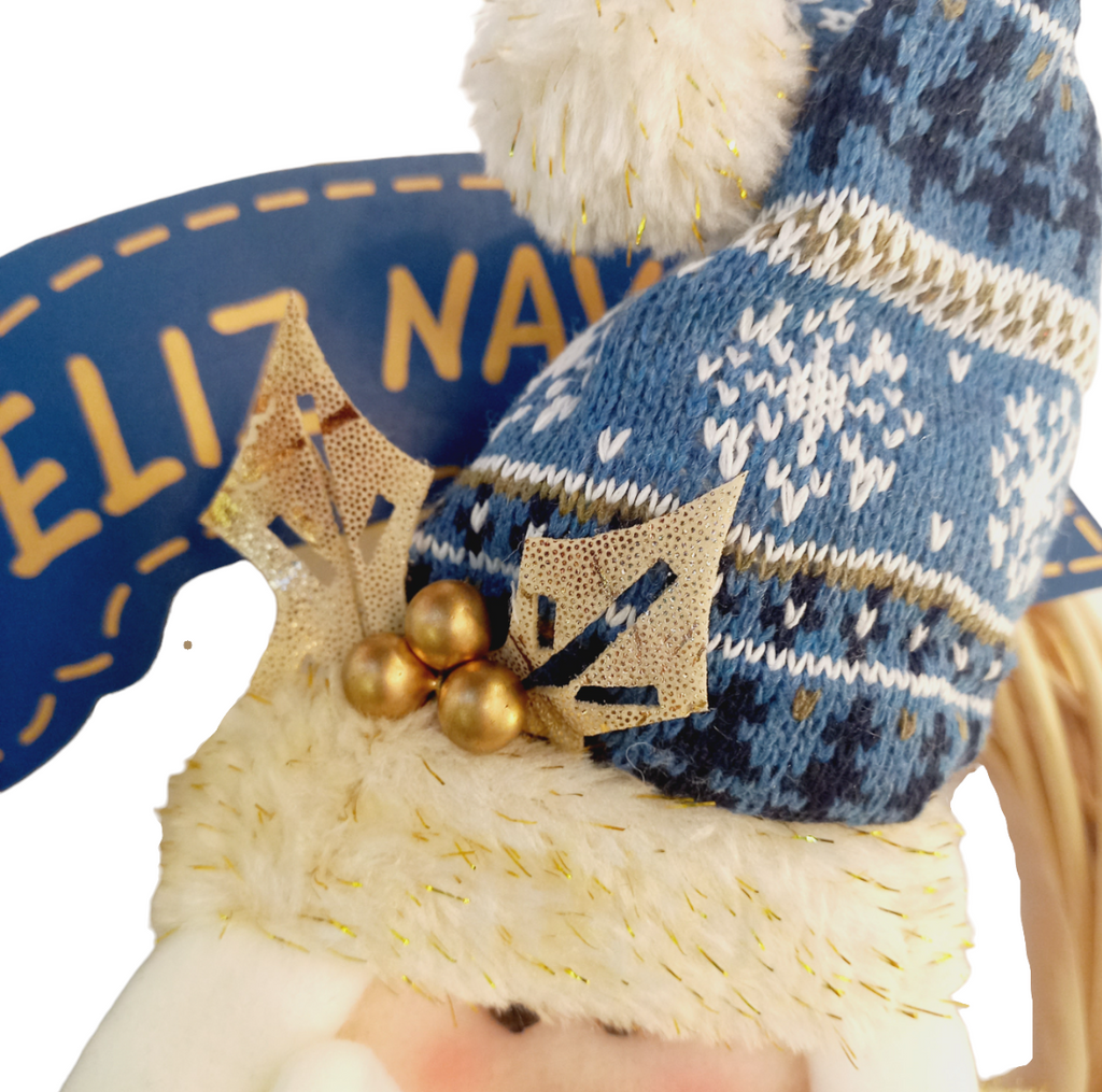 Corona Santa Blue Christmas Santini