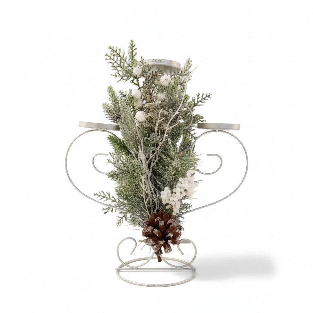 Portavelas Navideño Santini