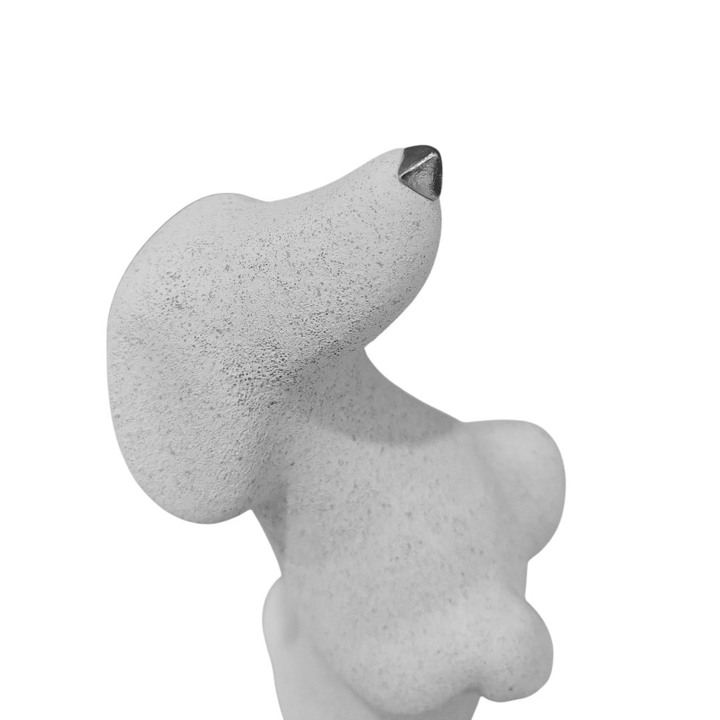 Figura Dachshund Blanco