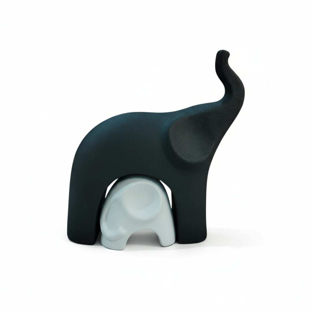 Set Elefantes Mamá con Bebé