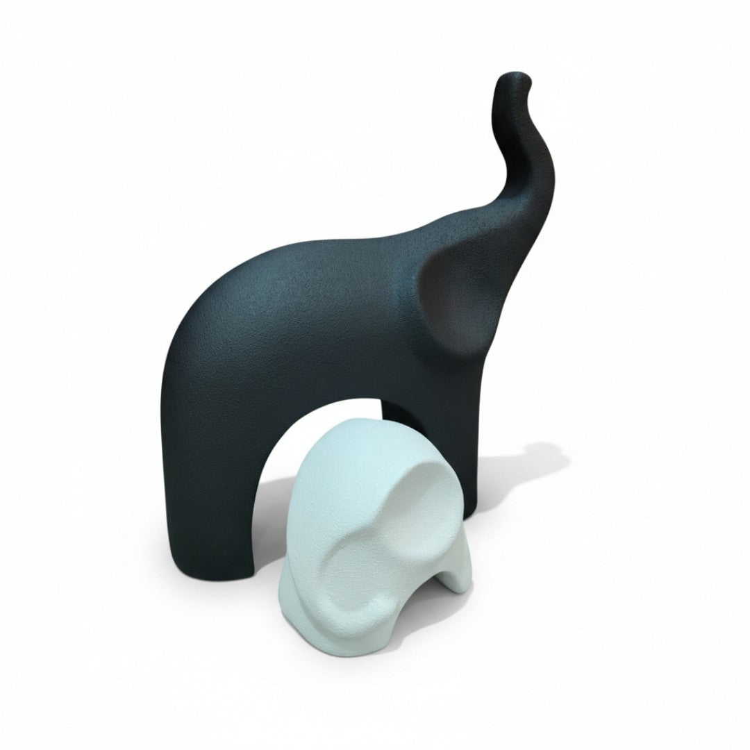 Set Elefantes Mamá con Bebé